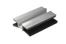 Middle clamp for laminates aluminium EPDM