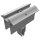 Middle clamp Vario with grounding silver 91121-01