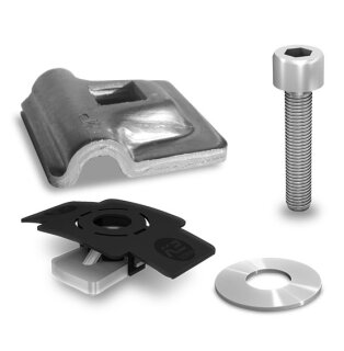 Lightning protection clamp Alu 8mm - Set 2002473