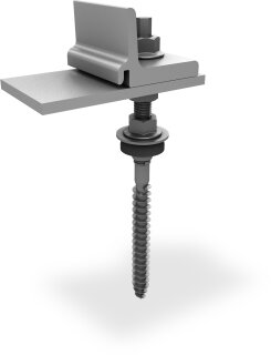 Hanger bolt M10x180, pre-assembled with climber and fibre...