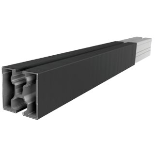 RAIL 40 Cover - 300mm black 91740-00