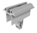 Mittelklemme Vario ohne Erdung - silber 91151-01